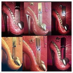 SET 6 COLORS GLOW ME A KISS LIGHT-UP LIP GLOSSES